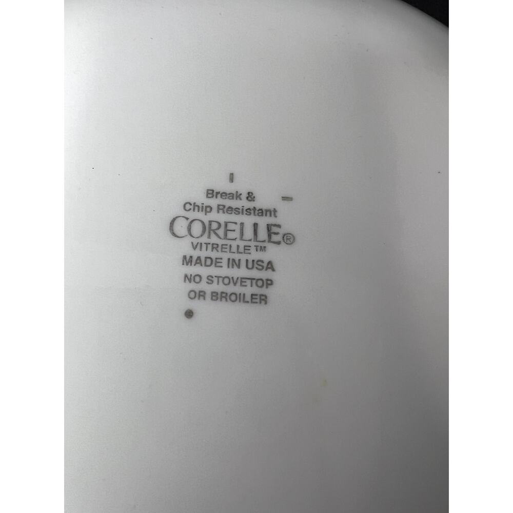 Corelle Green Rim Bowl 8.5" - Picture 2 of 4